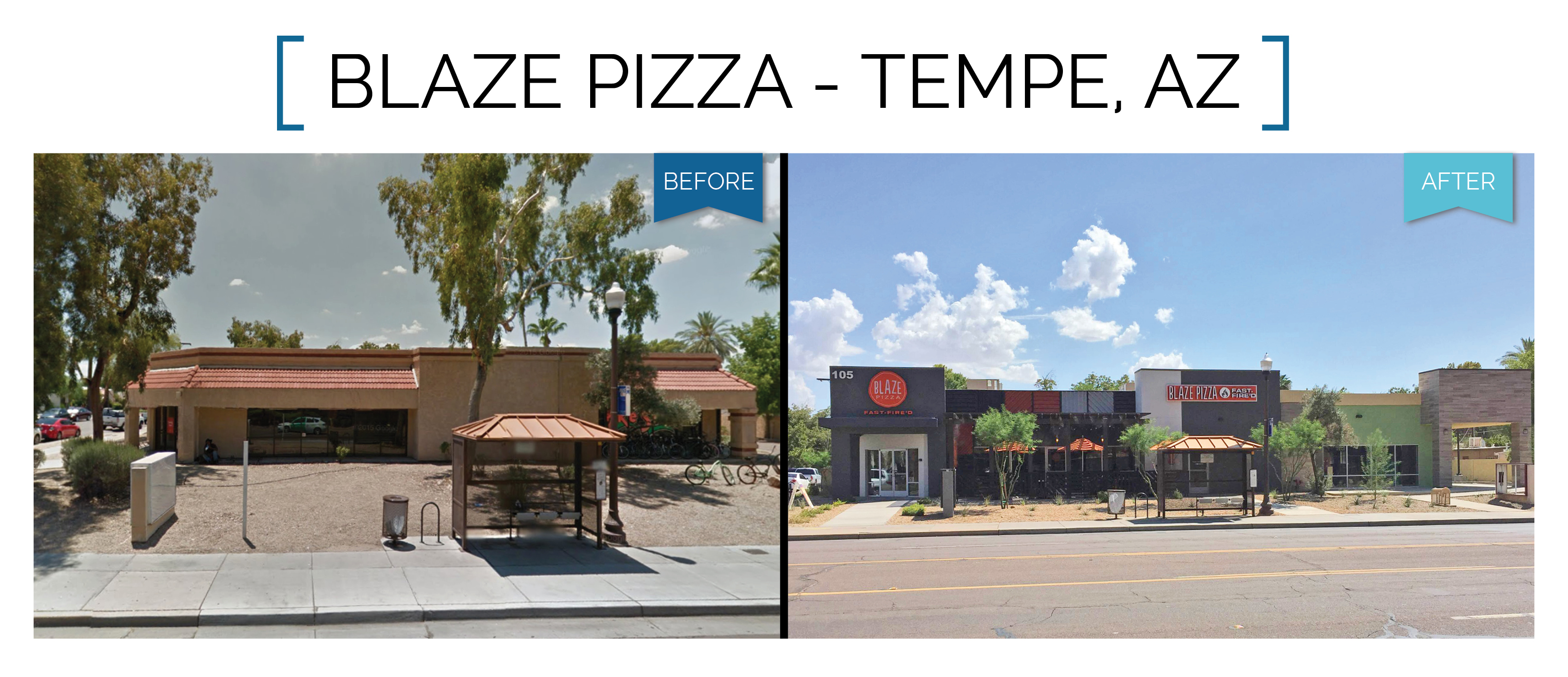 Before & After Blaze PizzaFirstWatch